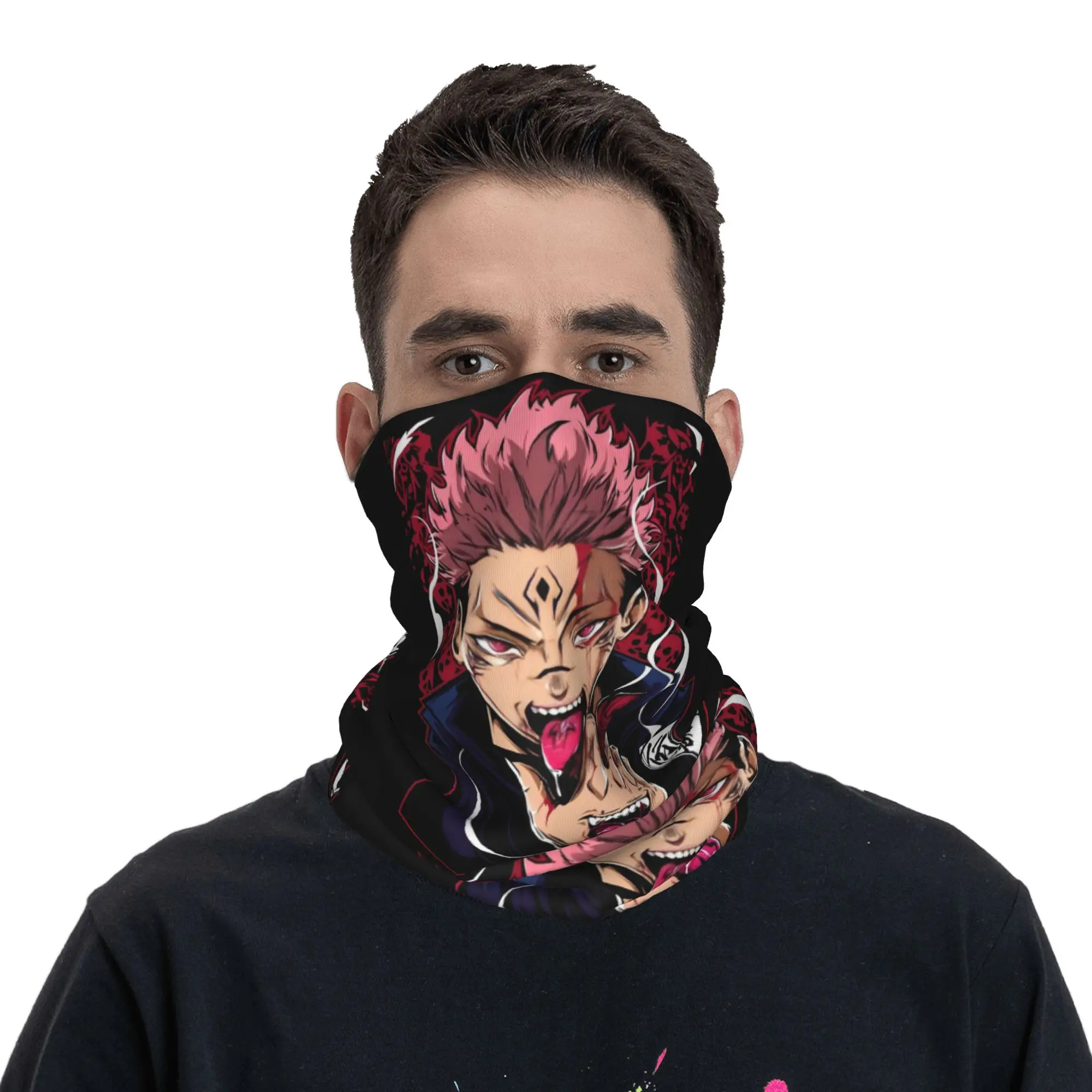 Sukuna Jujutsu Kaisen Bandana Neck Gaiter UV Protection Face Scarf Cover Men Women Anime Japane Manga Headband Tube Balaclava
Sukuna Jujutsu Kaisen Bandana Neck Gaiter UV Protection Face Scarf Cover Men Women Anime Japane Manga Headband Tube Balaclava