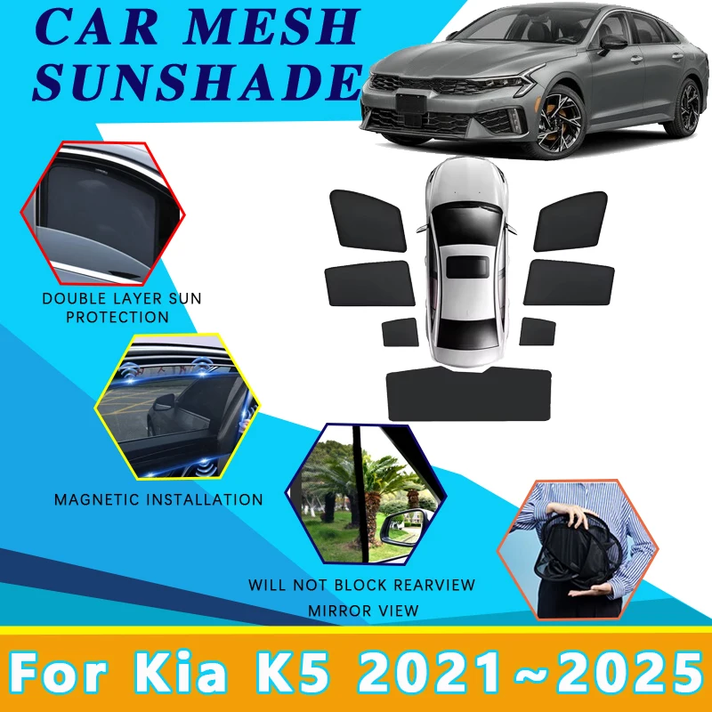 For Kia K5 2025 Accessories DL3 2021 2022 2023 2024 Magnetic Car Sunshades Shield Windshield Curtain Side Window Auto Sun Shades
For Kia K5 2025 Accessories DL3 2021 2022 2023 2024 Magnetic Car Sunshades Shield Windshield Curtain Side Window Auto Sun Shades