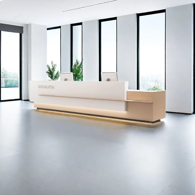 Luxury Receiption Desk Modern Furniture Exhibitor Professional Aesthetic Reception Table Atelier Escrivaninha Center Armable
Luxury Receiption Desk Modern Furniture Exhibitor Professional Aesthetic Reception Table Atelier Escrivaninha Center Armable