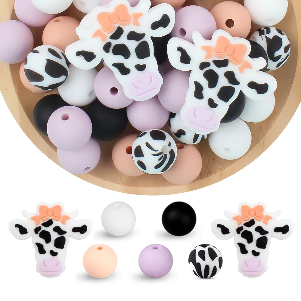 52pcs/pack Baby Silicone Beads for DIY Pacifier Clips Chain Necklace Teether Teething Toys Holders Chewing Tooth Care BPA Free
52pcs/pack Baby Silicone Beads for DIY Pacifier Clips Chain Necklace Teether Teething Toys Holders Chewing Tooth Care BPA Free