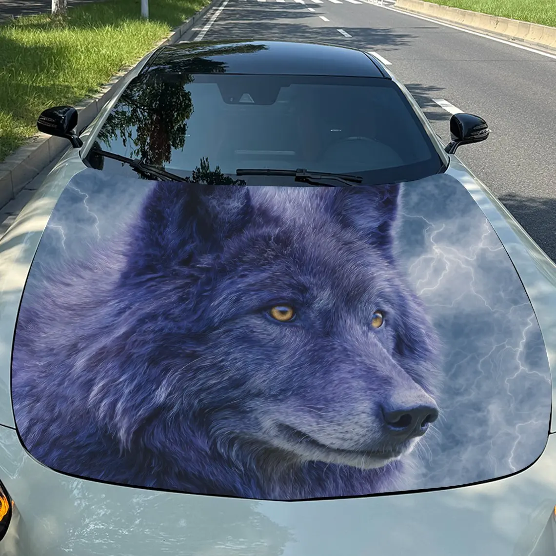 Purple Wolf with Golden Eyes Car Hood Wrap Color Vinyl Sticker Truck Graphic Bonnet Auto Accessories Decor Protect Decal Gift
Purple Wolf with Golden Eyes Car Hood Wrap Color Vinyl Sticker Truck Graphic Bonnet Auto Accessories Decor Protect Decal Gift