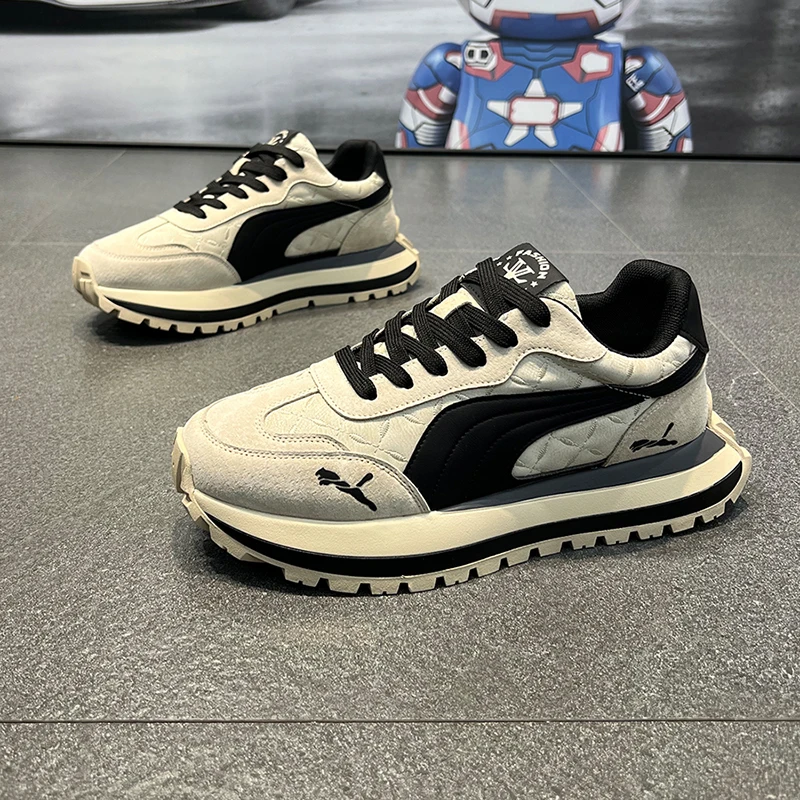 Casual Shoes Men's Sports Shoes Summer Casual Thick Soled Men's Shoes Soft and Comfortable Non-slip Outdoor Fashion Board Shoes
Casual Shoes Men's Sports Shoes Summer Casual Thick Soled Men's Shoes Soft and Comfortable Non-slip Outdoor Fashion Board Shoes