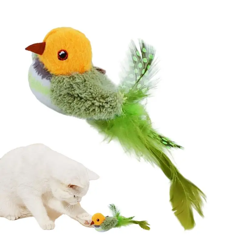 Flapping Bird Cat Toys Electric Flapping & Chirping Bird Cat Exercise Toys Washable Removable Realistic Flying Bird Toy For
Flapping Bird Cat Toys Electric Flapping & Chirping Bird Cat Exercise Toys Washable Removable Realistic Flying Bird Toy For