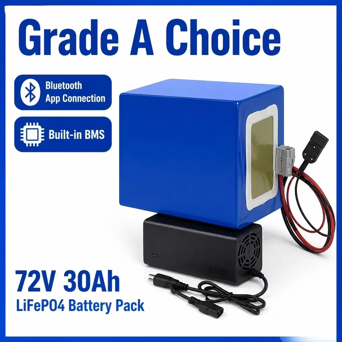 72v 30Ah 30A lifepo4 lithium battery with Bluetooth BMS APP not 20AH 20A 25Ah 25A 35Ah 35A 40Ah 40A 1000W 1500W 2000W 3000W
72v 30Ah 30A lifepo4 lithium battery with Bluetooth BMS APP not 20AH 20A 25Ah 25A 35Ah 35A 40Ah 40A 1000W 1500W 2000W 3000W