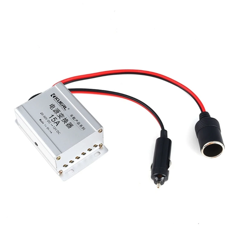Cigarettes Voltages Regulator Transform 24V into 12V for Truck Accessories and Monitoring System
Cigarettes Voltages Regulator Transform 24V into 12V for Truck Accessories and Monitoring System