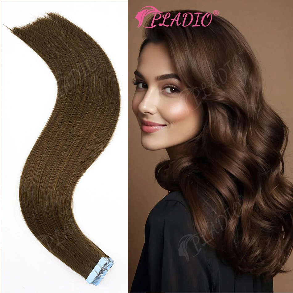 20 40 60pcs Tape in Hair Extensions 100% Human Hair Straight 14-22 Inch Color #4 Add Volume Extend Length for Women
20 40 60pcs Tape in Hair Extensions 100% Human Hair Straight 14-22 Inch Color #4 Add Volume Extend Length for Women