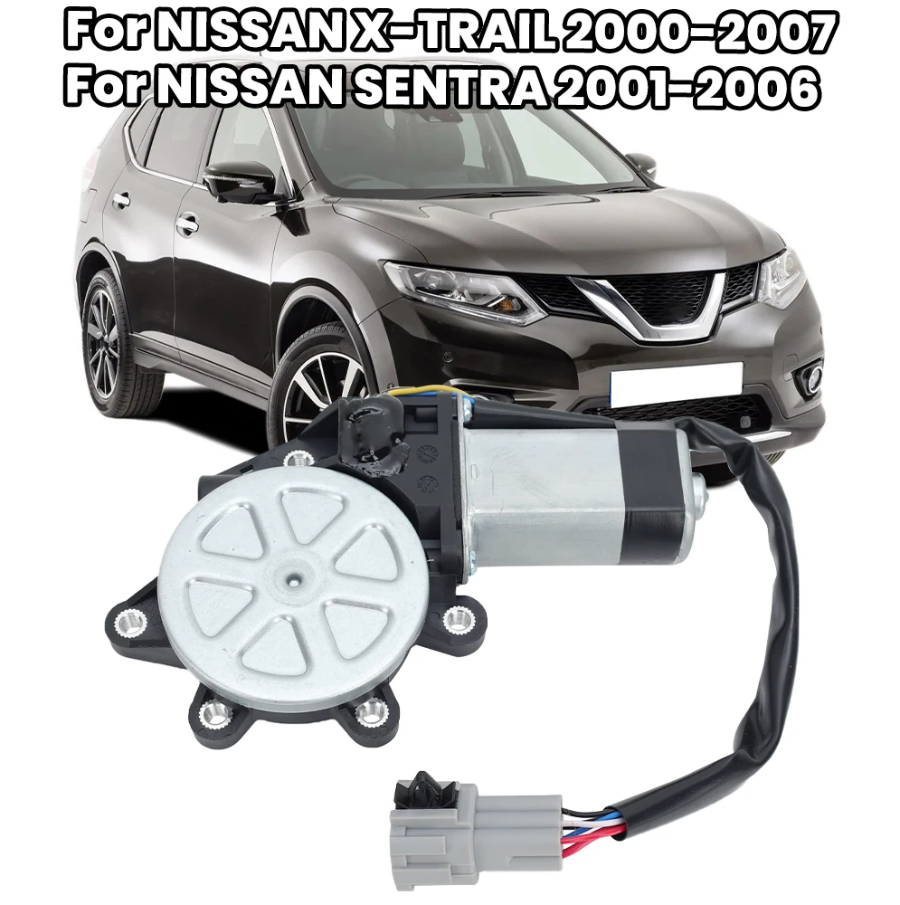 Двигатель подъема стеклоподъемника для Nissan X-TRAIL 2000-2007 для Nissan SENTRA 2001-2006, передний левый и правый A33-6Pins, автомобильные аксессуары, запчасти
Двигатель подъема стеклоподъемника для Nissan X-TRAIL 2000-2007 для Nissan SENTRA 2001-2006, передний левый и правый A33-6Pins, автомобильные аксессуары, запчасти