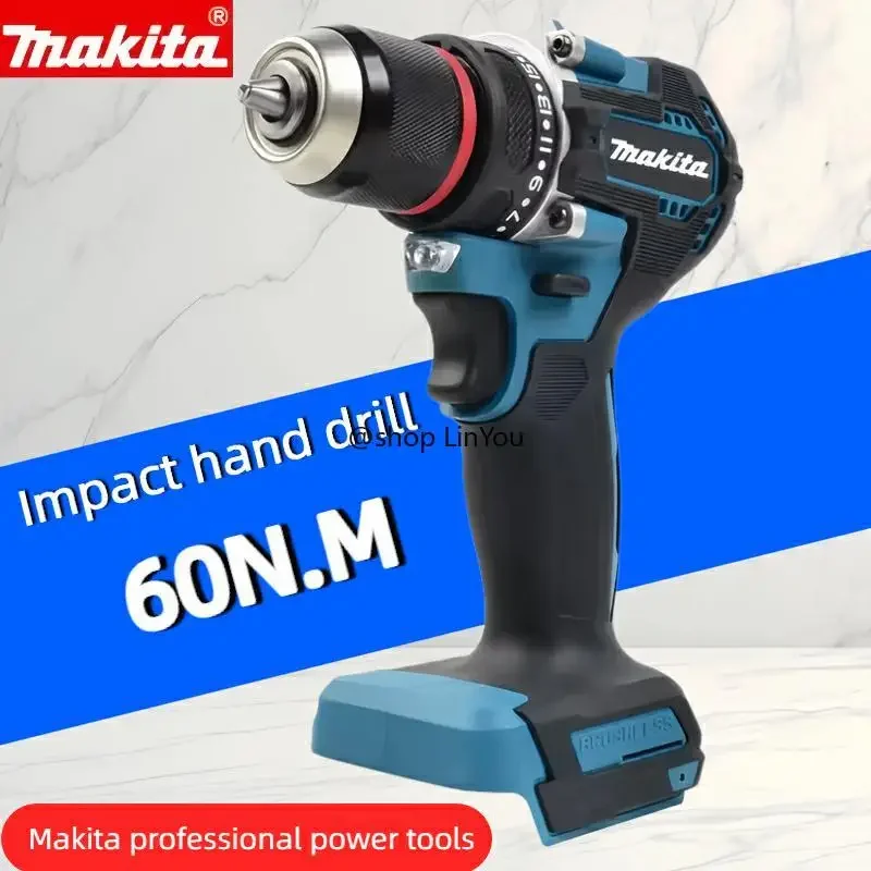 Makita DDF487 10mm Brushless 18V lithium electric rechargeable impact drill large torque screwdriver(No battery)
Makita DDF487 10mm Brushless 18V lithium electric rechargeable impact drill large torque screwdriver(No battery)