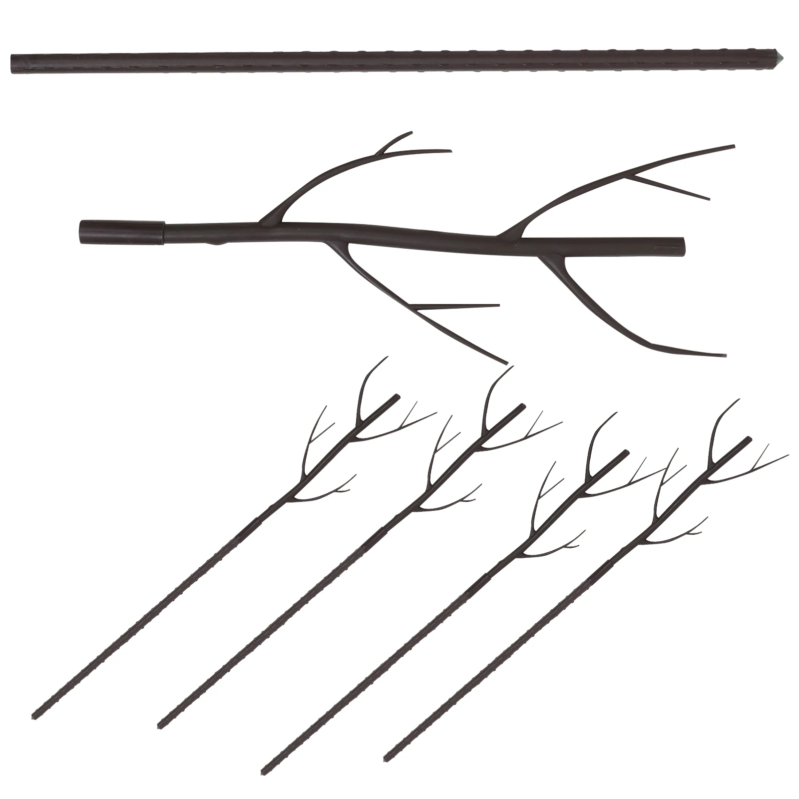 5 Pack Brown Plant Stakes Prevent Lodging Flower Supports for Potted Plants Climbing Vine Garden Decor
5 Pack Brown Plant Stakes Prevent Lodging Flower Supports for Potted Plants Climbing Vine Garden Decor
