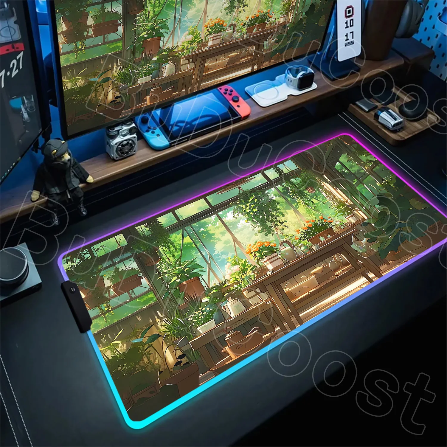 Cute Office Fresh Green Plant RGB Mouse Pad Home Game Computer HD Table Mousepad Rubber Soft Non-Slip Carpet Desk Decoration Mat
Cute Office Fresh Green Plant RGB Mouse Pad Home Game Computer HD Table Mousepad Rubber Soft Non-Slip Carpet Desk Decoration Mat