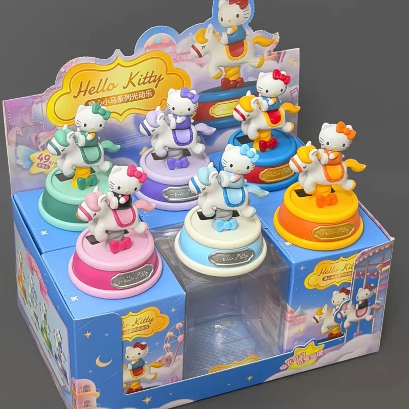New Sanrio Characters Hello Kitty Childlike Heart Pony Series Blind Box KT Cat Rotating Figurine Desktop Ornament Girls Gifts
New Sanrio Characters Hello Kitty Childlike Heart Pony Series Blind Box KT Cat Rotating Figurine Desktop Ornament Girls Gifts