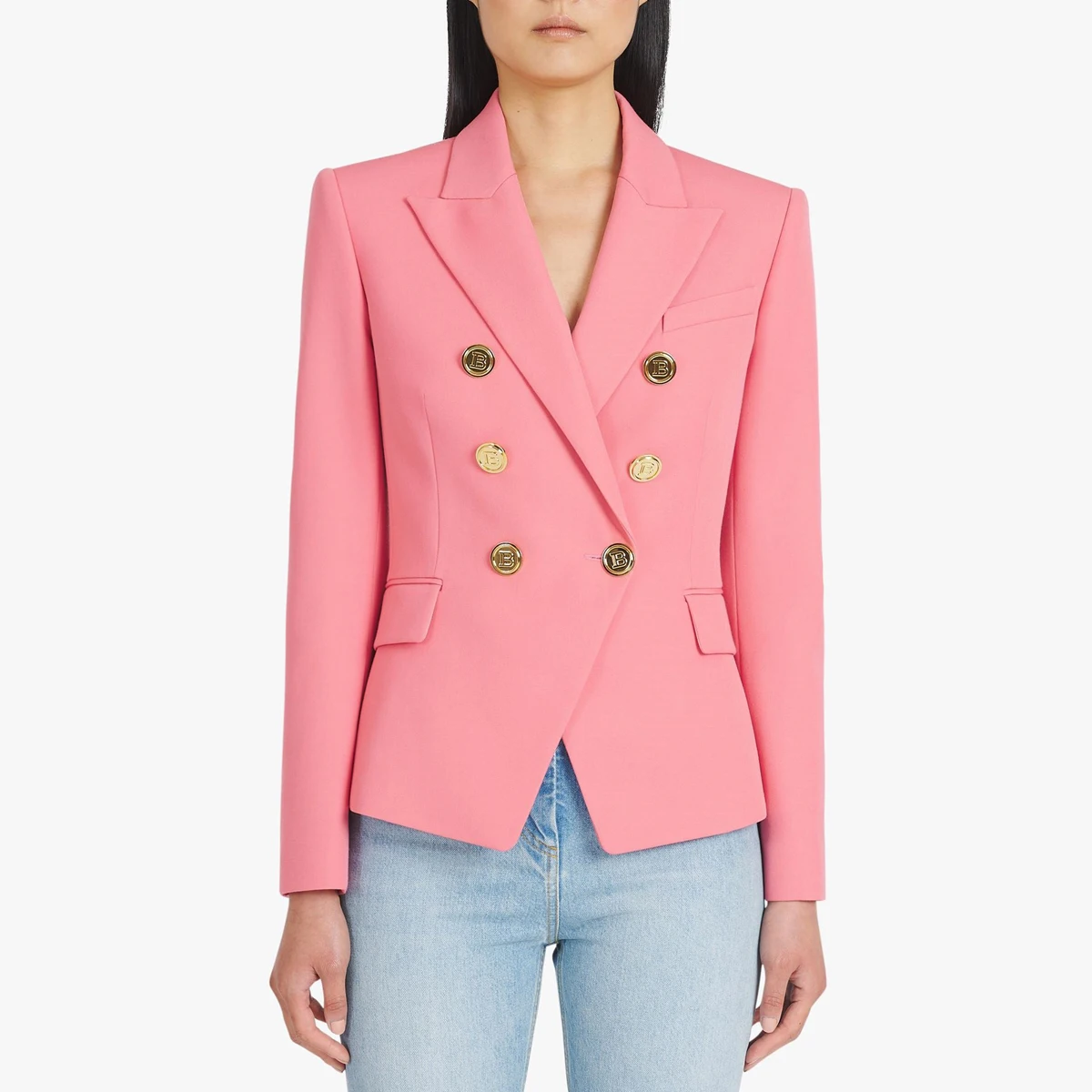 S-XL High Quality New Fashion Solid Color B Button Slim Long Sleeve Temperament Commuter Good Match Woman Blazer
S-XL High Quality New Fashion Solid Color B Button Slim Long Sleeve Temperament Commuter Good Match Woman Blazer