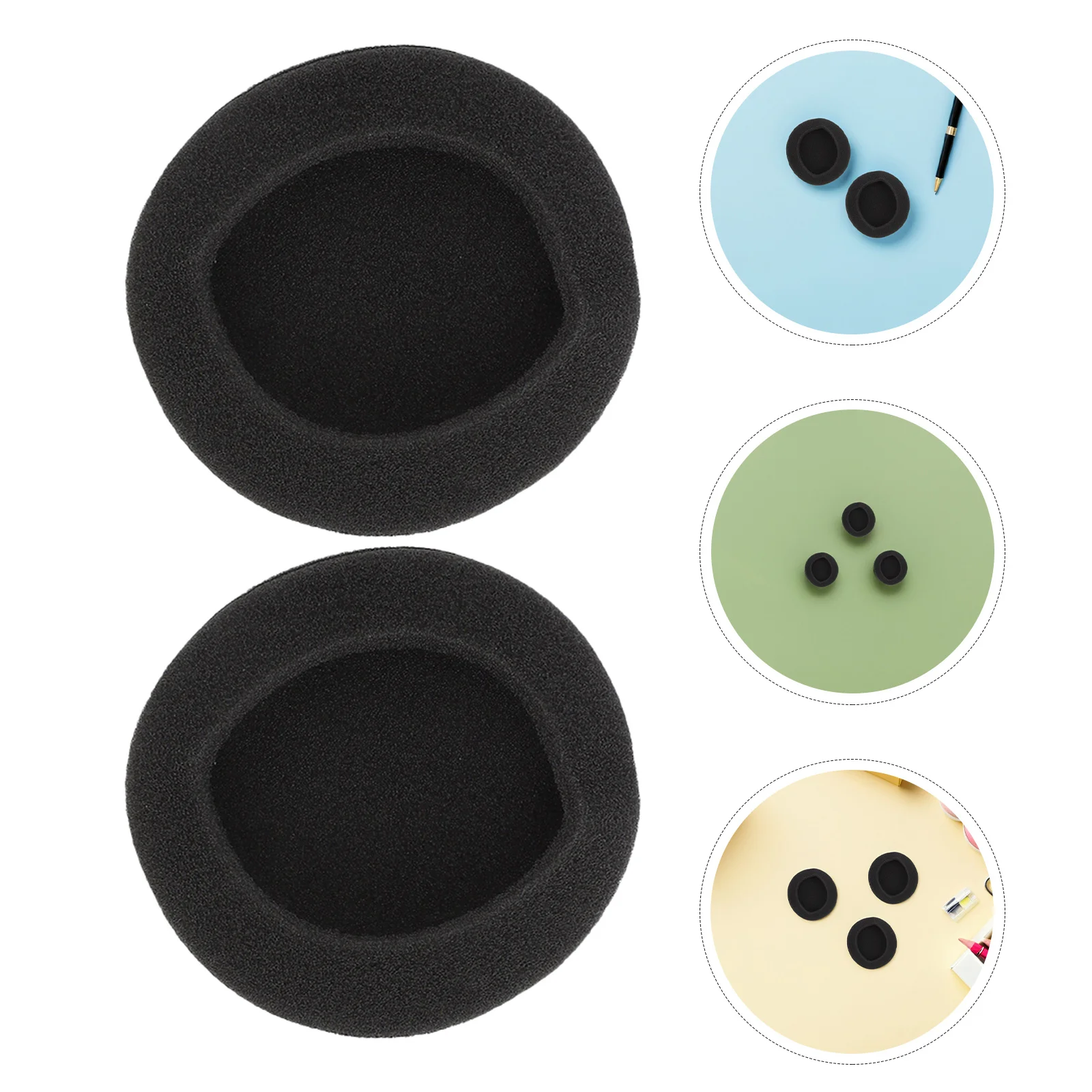 24Pcs Replacement Ear Pads Cushions Sponge Covers Soft Breathable 55Mm Headphones Ear Cushions Sweatproof for Travel Outdoor
24Pcs Replacement Ear Pads Cushions Sponge Covers Soft Breathable 55Mm Headphones Ear Cushions Sweatproof for Travel Outdoor