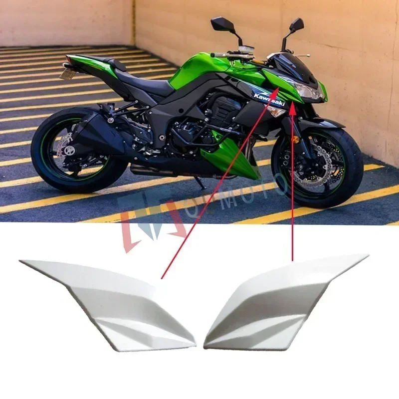 For Kawasaki NINJA Z1000 2010-2013 Motorcycle Unpainted Left and Right Side Panels Of Head ABS Injection Fairing Accessories
For Kawasaki NINJA Z1000 2010-2013 Motorcycle Unpainted Left and Right Side Panels Of Head ABS Injection Fairing Accessories