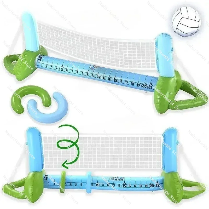 Inflatable Water Volleyball Rack Set Beach Water Play Multiplayer Games Entertainment Sports Blue Ball Rack Toys
Inflatable Water Volleyball Rack Set Beach Water Play Multiplayer Games Entertainment Sports Blue Ball Rack Toys