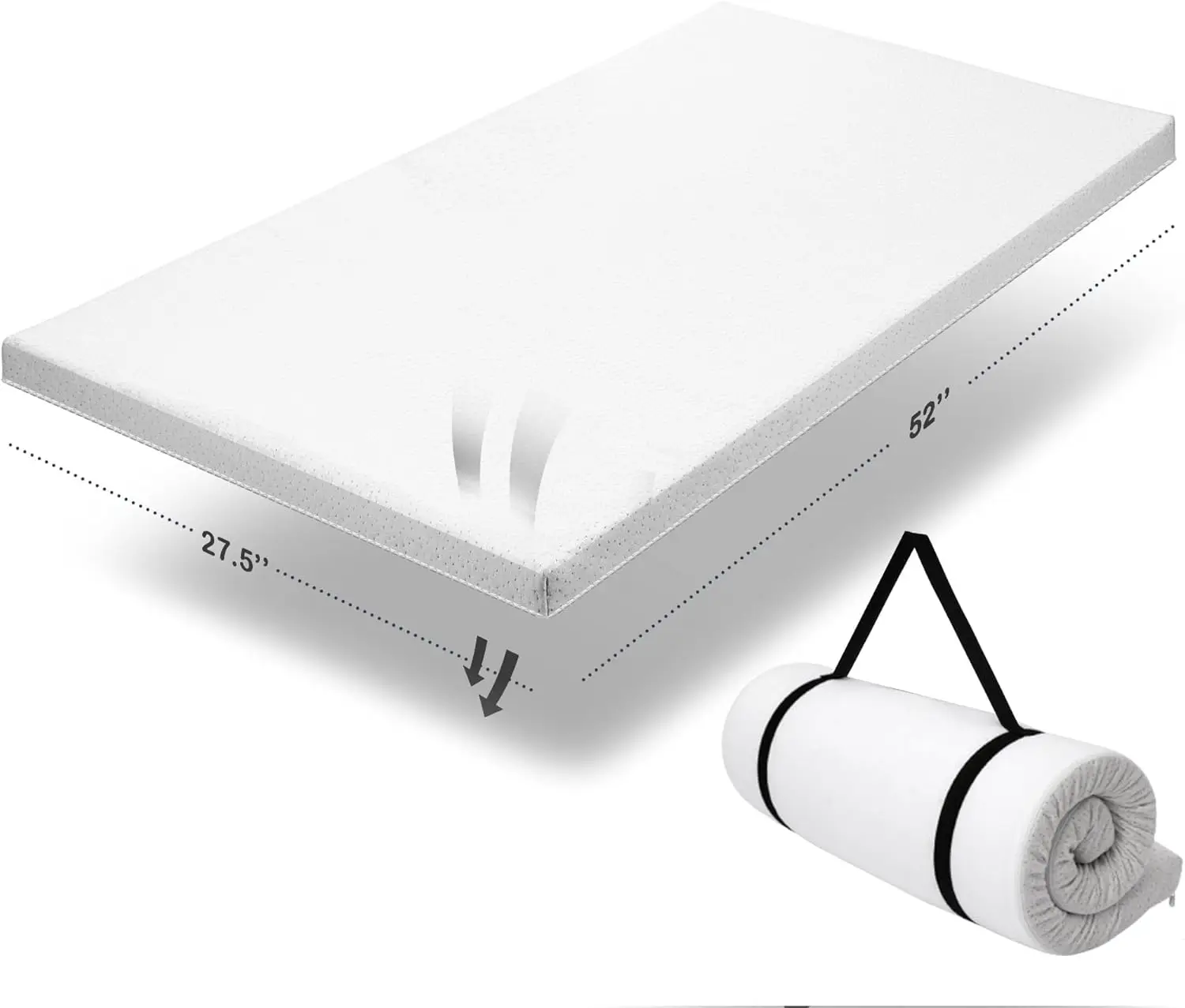 Топпер для матраса для малышей из органического хлопка, 2-дюймовая пена с эффектом памяти, водонепроницаемый моющийся чехол, нескользящая подошва
Топпер для матраса для малышей из органического хлопка, 2-дюймовая пена с эффектом памяти, водонепроницаемый моющийся чехол, нескользящая подошва