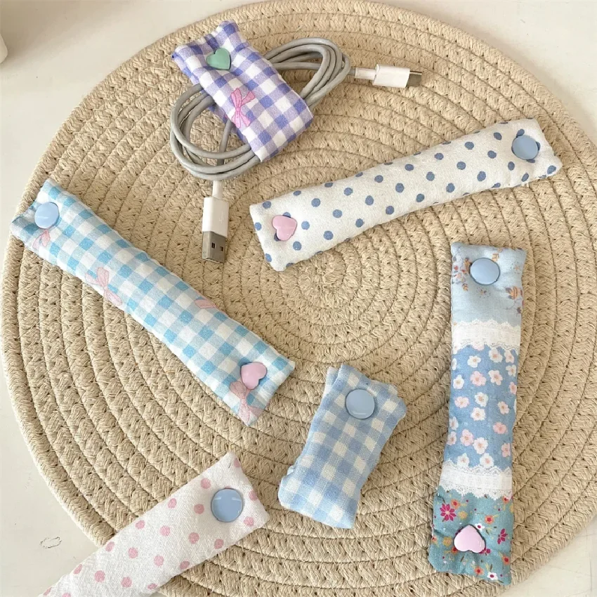 Pack Cute Cable Organizer - Reusable Fabric Organizer For Phone Charging Cables, Computer Data Cables, And Headphone Cables
Pack Cute Cable Organizer - Reusable Fabric Organizer For Phone Charging Cables, Computer Data Cables, And Headphone Cables