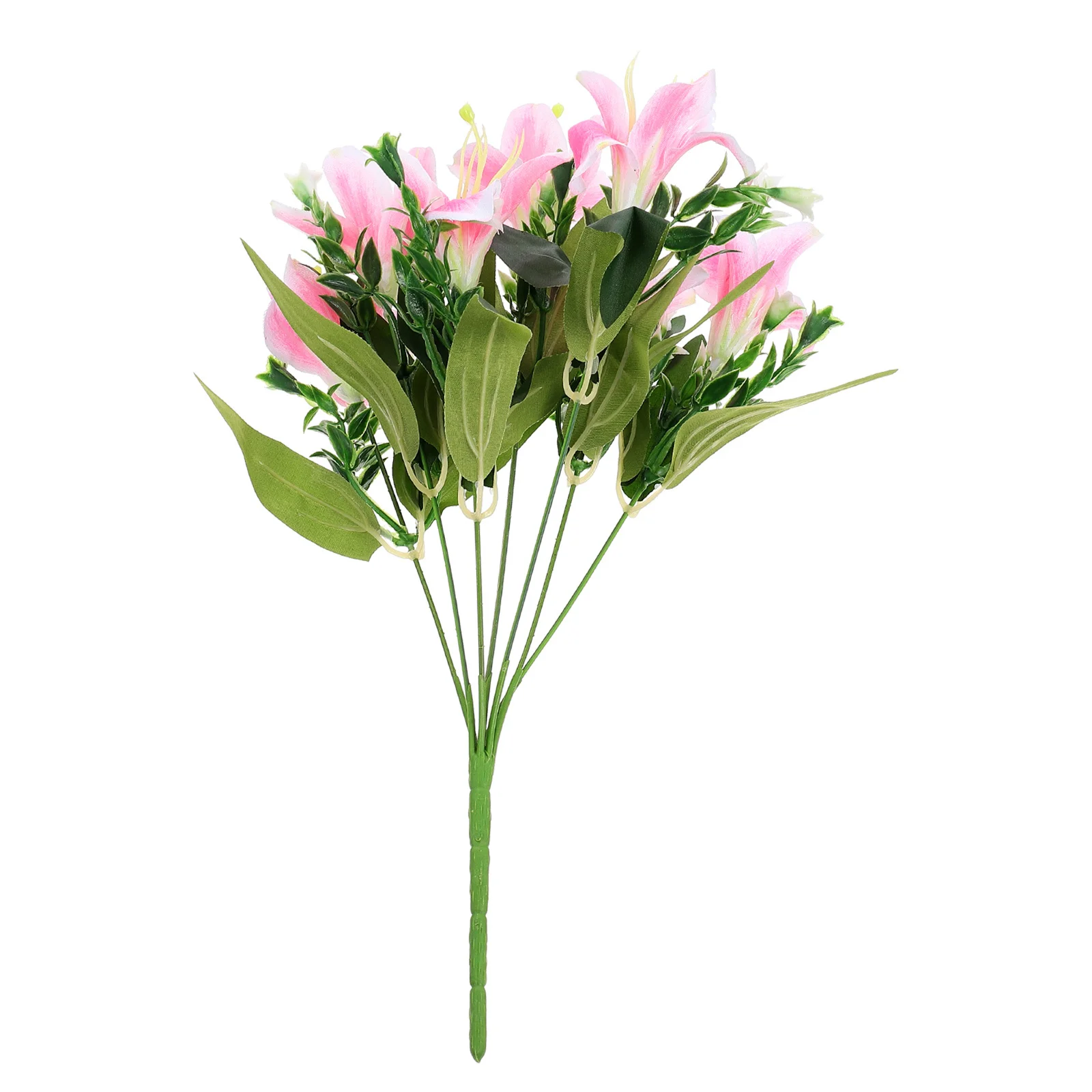 Artificial Lily Flower Decorative Fake Plastic Greenery Realistic Wedding Party Decoration Ornament Artificial Flower
Artificial Lily Flower Decorative Fake Plastic Greenery Realistic Wedding Party Decoration Ornament Artificial Flower