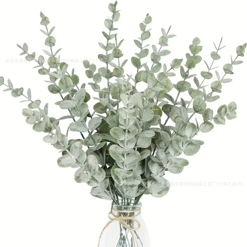 5/10/20Pcs Artificial Eucalyptus Leaf Stems Green Plants For Living Home Room Decoration Bride Wedding Decor Flowers Bouquets
5/10/20Pcs Artificial Eucalyptus Leaf Stems Green Plants For Living Home Room Decoration Bride Wedding Decor Flowers Bouquets