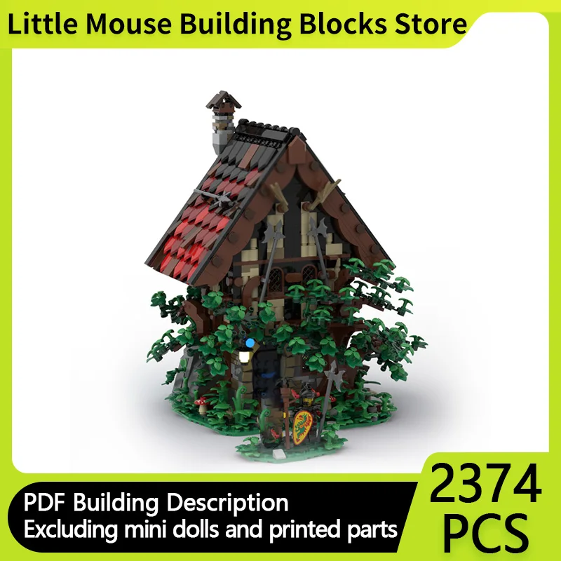 Medieval Castle Model MOC Building Bricks Forest Magical Workshop Modular Technology Gifts Holiday Assemble Children Toys Suit
Medieval Castle Model MOC Building Bricks Forest Magical Workshop Modular Technology Gifts Holiday Assemble Children Toys Suit