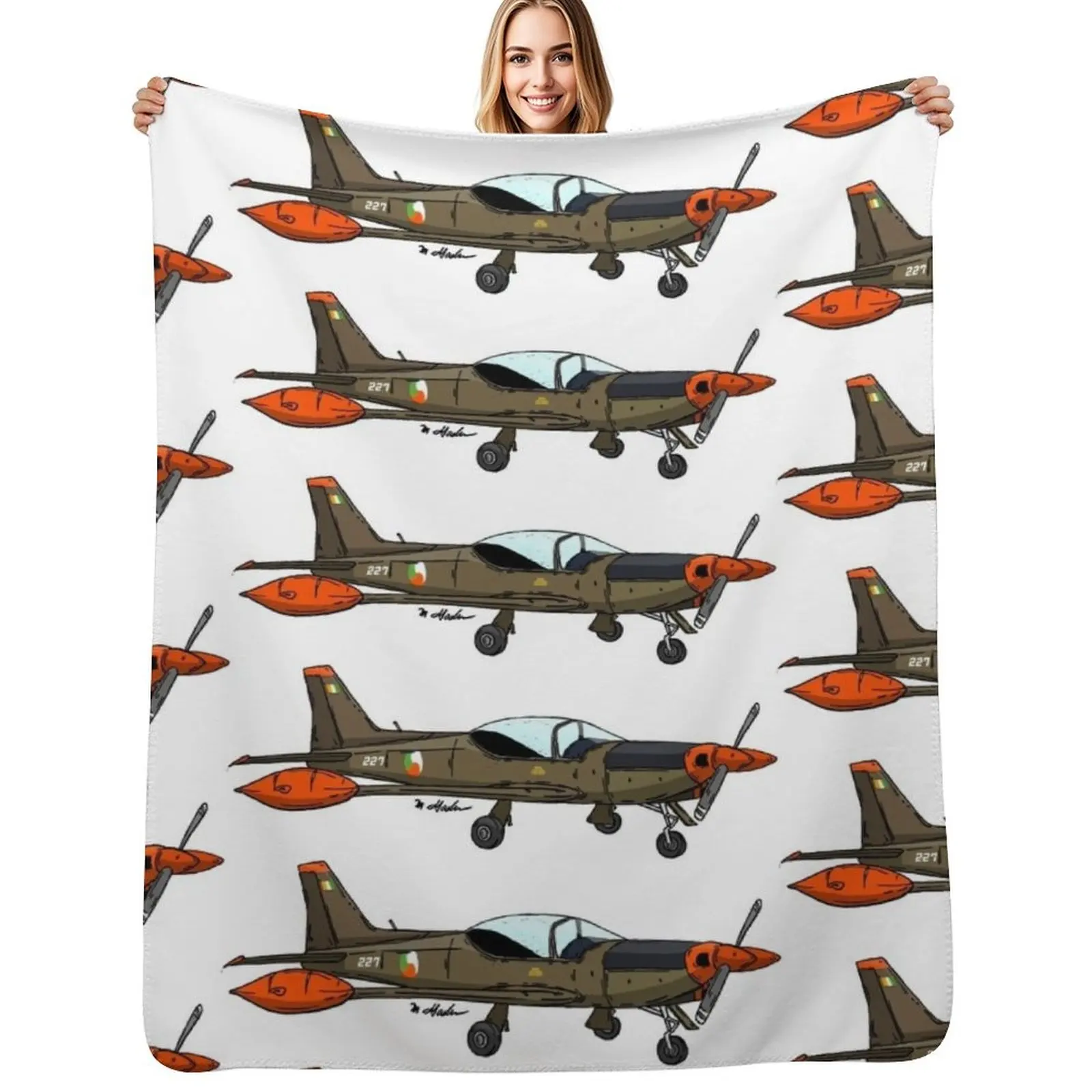 SIAI Marchetti SF 260W Throw Blanket Soft Plush Plaid Multi-Purpose Cute Flannel Blankets
SIAI Marchetti SF 260W Throw Blanket Soft Plush Plaid Multi-Purpose Cute Flannel Blankets