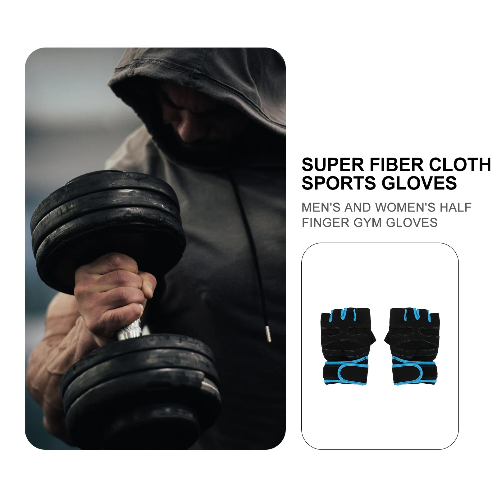 1 Pair Cycling Gloves Breathable Non-Slip Half Finger Sports Lifting Gym Exercise Protective Gloves For Riding Climbing 
1 Pair Cycling Gloves Breathable Non-Slip Half Finger Sports Lifting Gym Exercise Protective Gloves For Riding Climbing