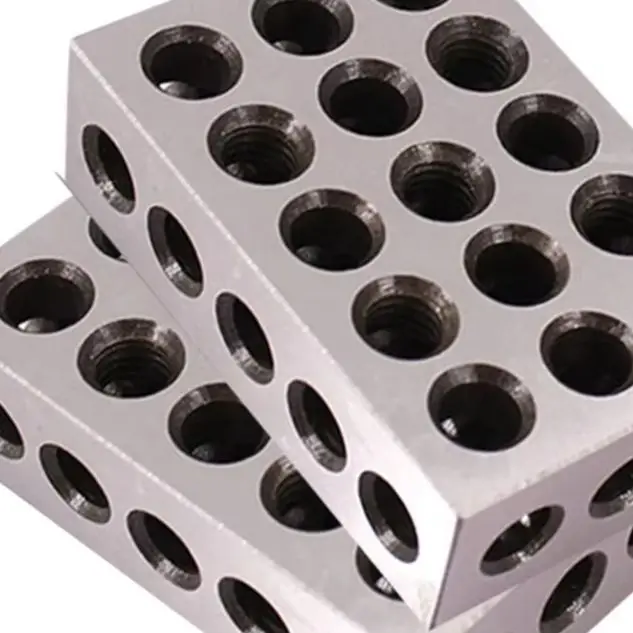 1 Pair Steel Blocks 1-2-3 Blocks Set Matched Pair 23 Holes Steel Setup Blocks 1"x2"x3" Metalwork Power Tool Accessories
1 Pair Steel Blocks 1-2-3 Blocks Set Matched Pair 23 Holes Steel Setup Blocks 1"x2"x3" Metalwork Power Tool Accessories