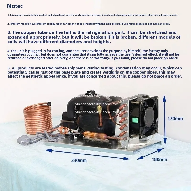 QD30W Small Chiller Set 220V Refrigeration Circulating Water Mini Refrigeration Compressor Set Custom DIY
QD30W Small Chiller Set 220V Refrigeration Circulating Water Mini Refrigeration Compressor Set Custom DIY