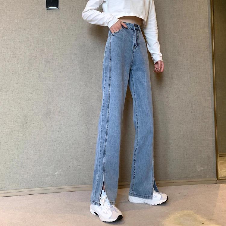 High Waist Loose Fit Straight Leg Jeans Women's Spring Autumn New Style Korean Version Large Size Wide Leg Long Pants
High Waist Loose Fit Straight Leg Jeans Women's Spring Autumn New Style Korean Version Large Size Wide Leg Long Pants