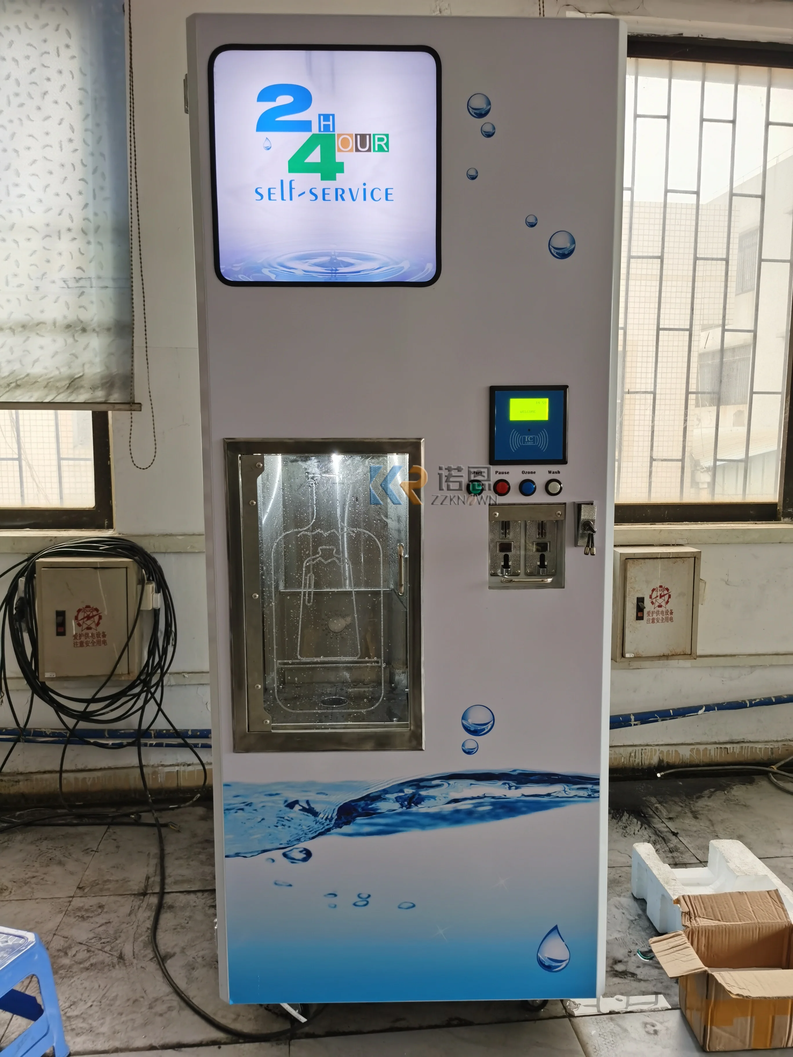 Customized Commercial Purified Water Vending Machine Self-Service RO Water Dispenser Coin Operated for Community School Station
Customized Commercial Purified Water Vending Machine Self-Service RO Water Dispenser Coin Operated for Community School Station