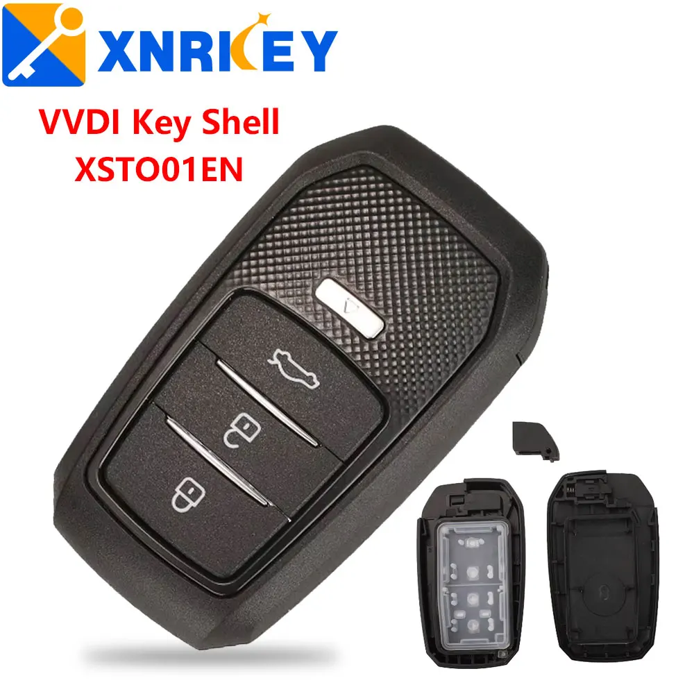 XNRKEY 3Buttons Empty Xhorse Universal Key Shell Car Smart Remote Casing For Toyota XM38 XSTO01EN Only Key Shell No PCB
XNRKEY 3Buttons Empty Xhorse Universal Key Shell Car Smart Remote Casing For Toyota XM38 XSTO01EN Only Key Shell No PCB