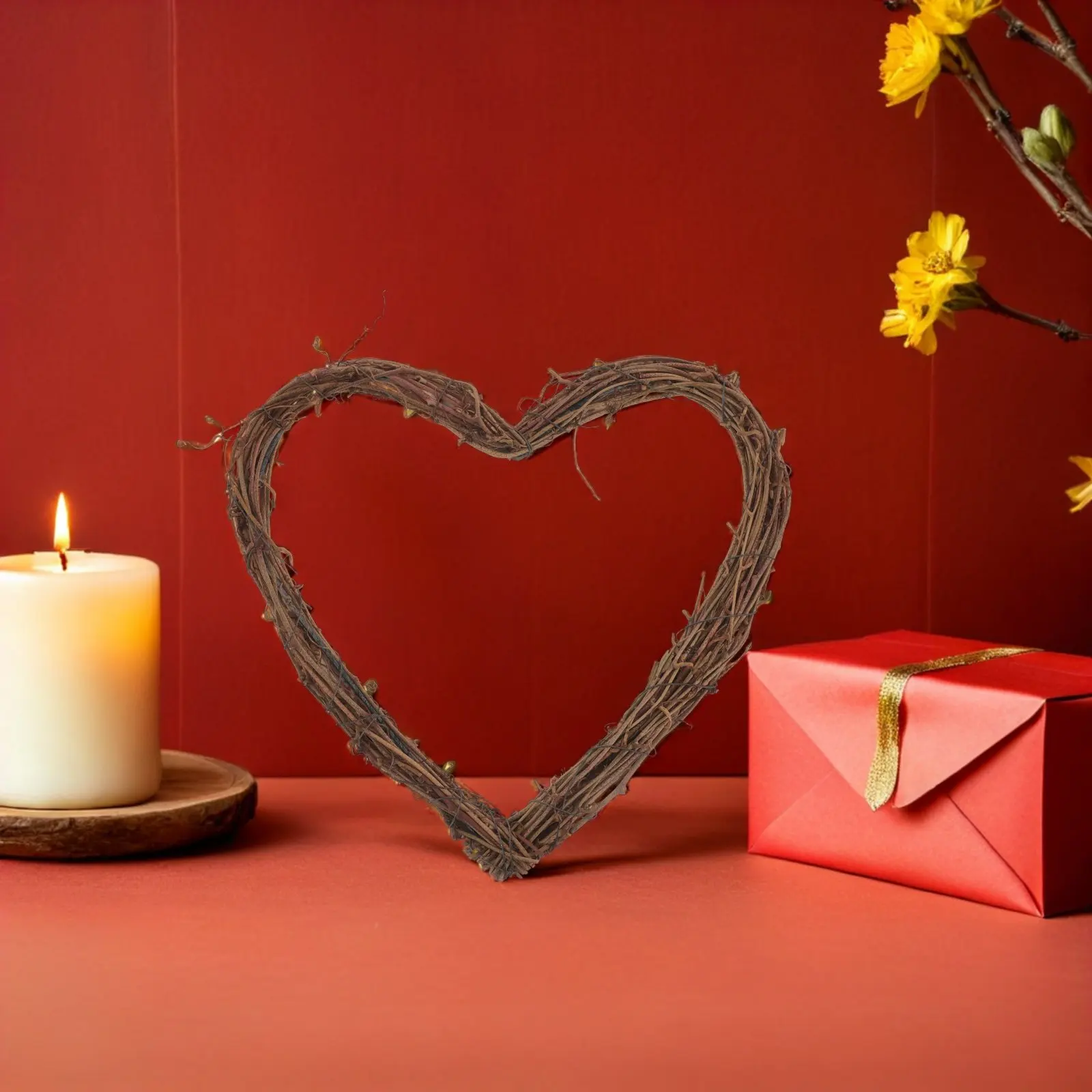 5Pcs Heart Grapevine Wreath Ring Rustic Rattan Vine Craft Wreath Frame for DIY Crafts Wedding Party Valentine's Day Home Decor
5Pcs Heart Grapevine Wreath Ring Rustic Rattan Vine Craft Wreath Frame for DIY Crafts Wedding Party Valentine's Day Home Decor