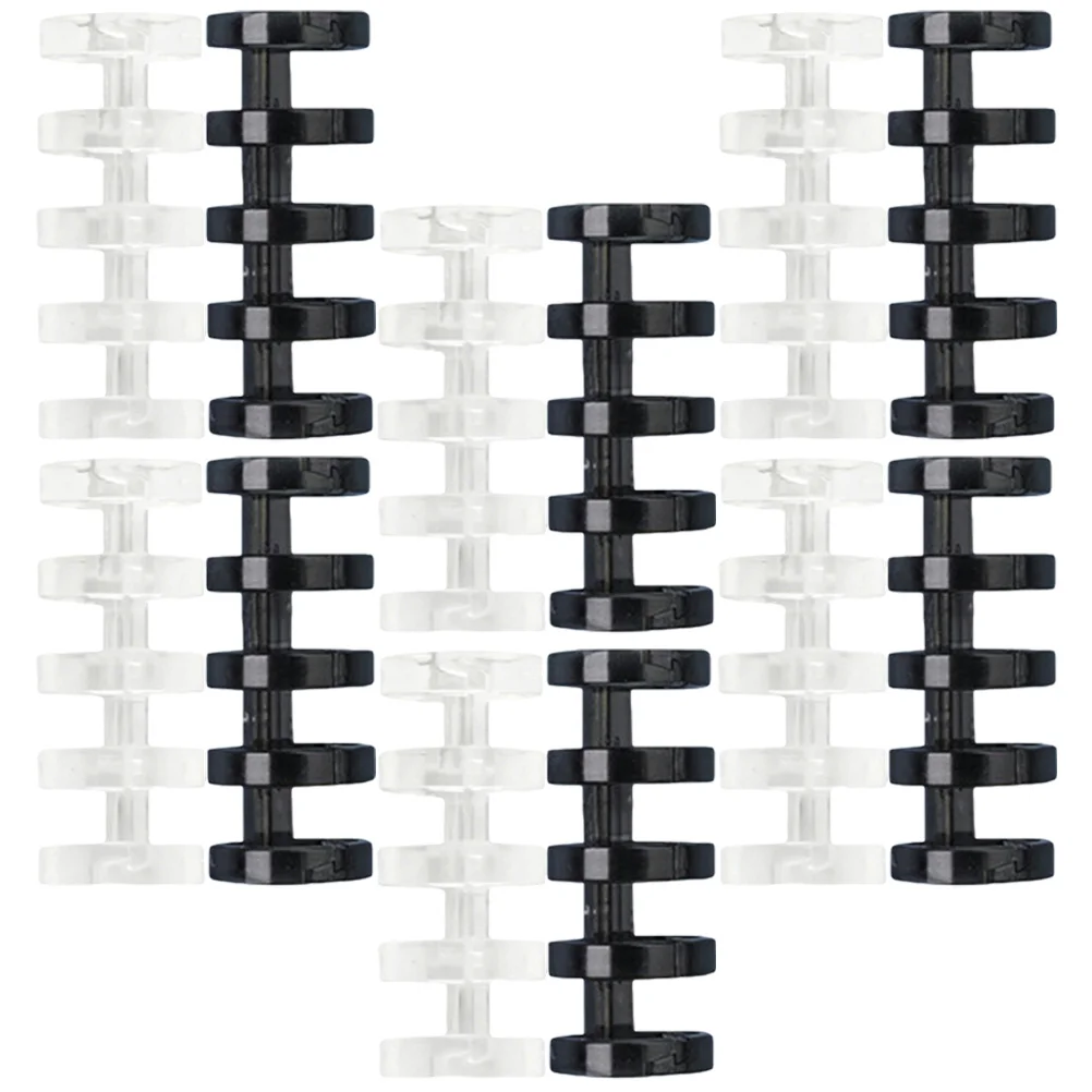 20 Pcs Spiral Notebooks Clamp Ring Plastic Loose-leaf Binder Rings School Supply Photo Album Binding Coils Office 5-hole
20 Pcs Spiral Notebooks Clamp Ring Plastic Loose-leaf Binder Rings School Supply Photo Album Binding Coils Office 5-hole