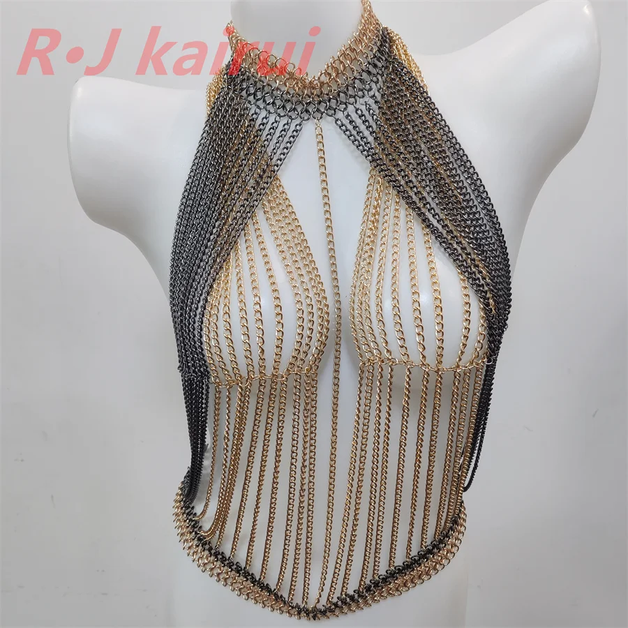 Fashion Handmade Women Neck "8" Chains Gold Gray Chains Color Jewelry Halter Masquerade Stage Party Body Accessories
Fashion Handmade Women Neck "8" Chains Gold Gray Chains Color Jewelry Halter Masquerade Stage Party Body Accessories