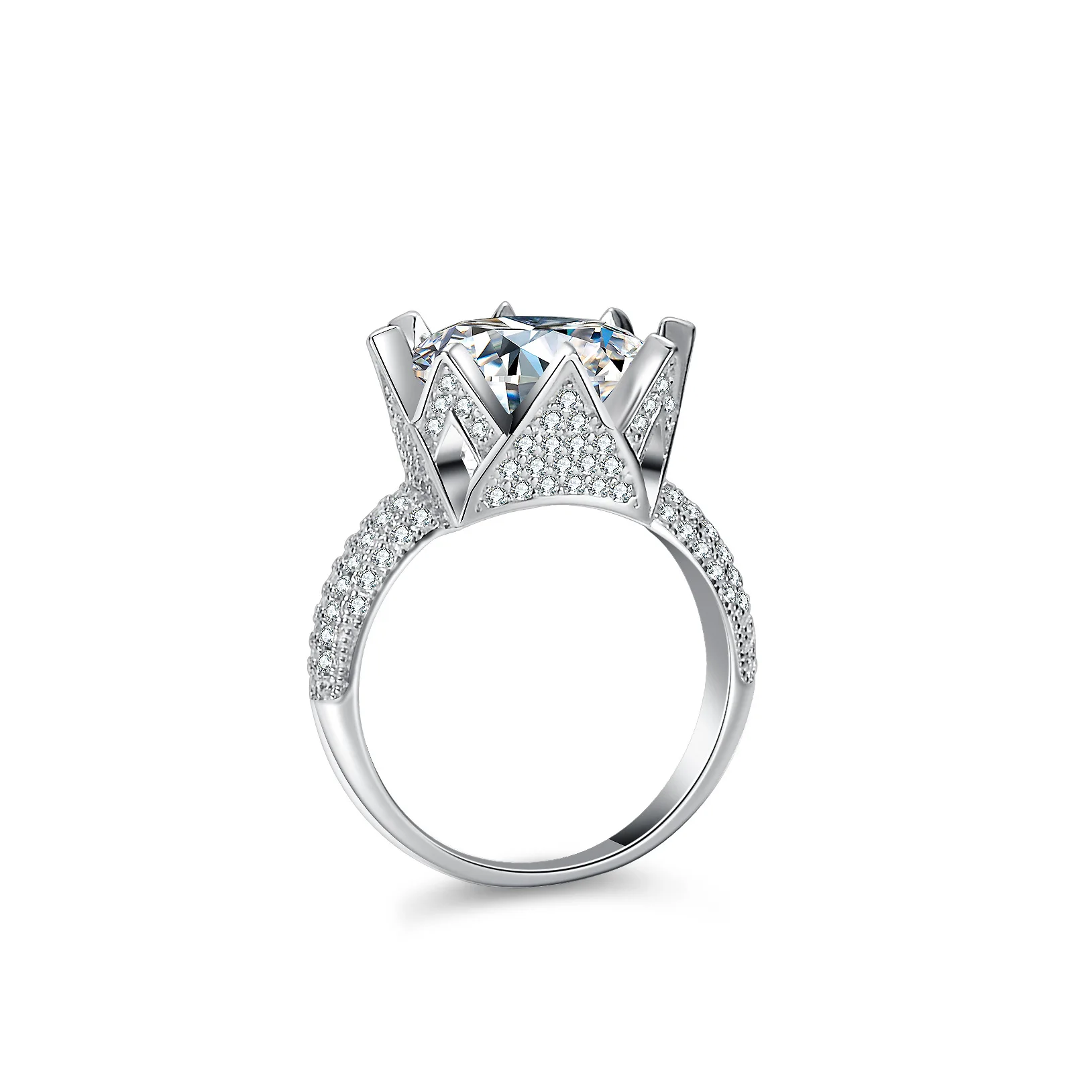Luxury White Gold Jewelry 18K Rings for Women Moissanite Diamond 5 Carat Pigeon Egg Exaggerated Ring Platinum Engagement Ring
Luxury White Gold Jewelry 18K Rings for Women Moissanite Diamond 5 Carat Pigeon Egg Exaggerated Ring Platinum Engagement Ring