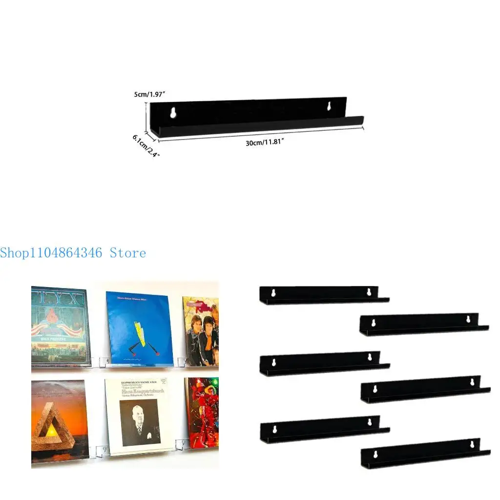 5asd Record Shelf Wall Mount Acrylic Album Record Holder Display Racks Records Collector Hanger Picture in Office Home 6 Pack
5asd Record Shelf Wall Mount Acrylic Album Record Holder Display Racks Records Collector Hanger Picture in Office Home 6 Pack