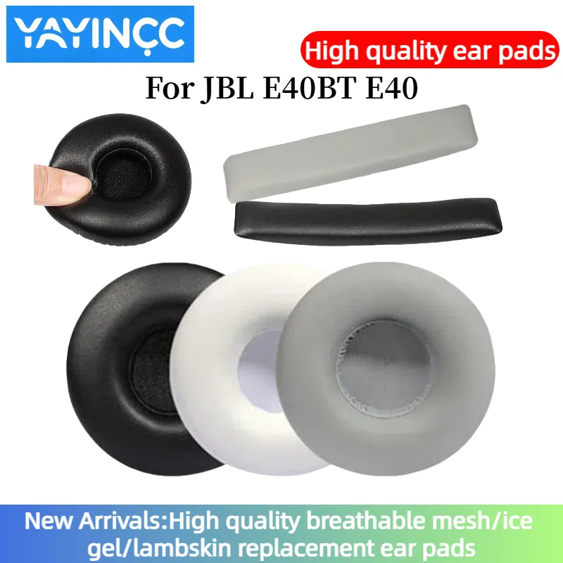 YAYINCC Earphone Ear Pads For JBL E40BT E40 Earpads Sponge Soft Foam Cushion Replacement Headphones Accessories
YAYINCC Earphone Ear Pads For JBL E40BT E40 Earpads Sponge Soft Foam Cushion Replacement Headphones Accessories