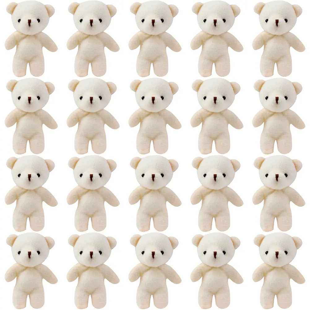 20Pcs Mini Bear Keychain Pendant Lightweight Wear-Resistant Portable Tiny Bears Hanging Decor for Backpack Bag Supplies
20Pcs Mini Bear Keychain Pendant Lightweight Wear-Resistant Portable Tiny Bears Hanging Decor for Backpack Bag Supplies