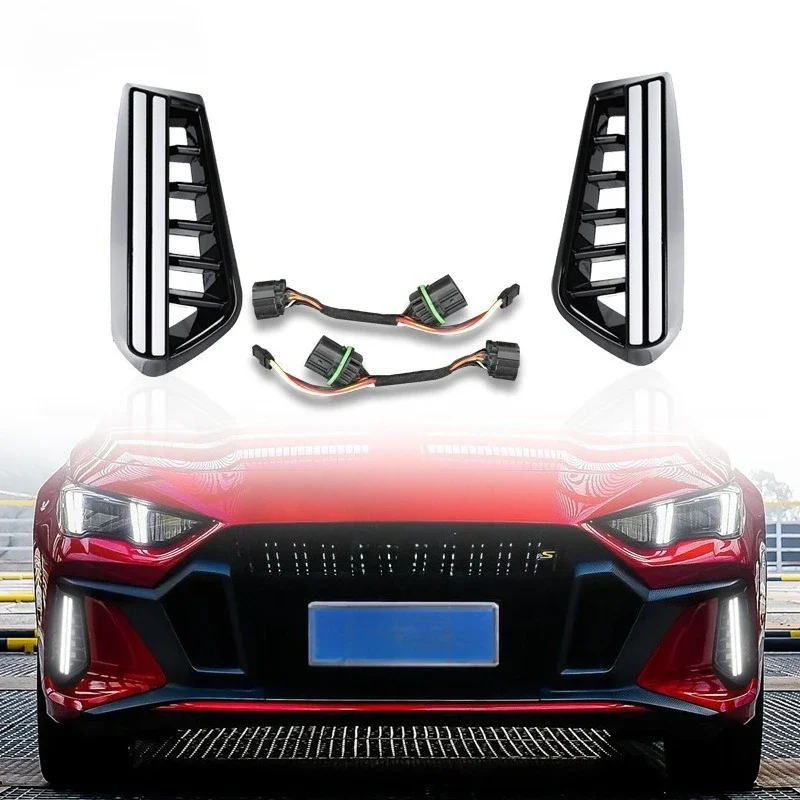 For GAC Empow Attitude 2021 2022 2023 2024 LED Daytime Running Lights Front Bumper Driving Lamp DRL Yellow Dynamic Turn Signal
For GAC Empow Attitude 2021 2022 2023 2024 LED Daytime Running Lights Front Bumper Driving Lamp DRL Yellow Dynamic Turn Signal