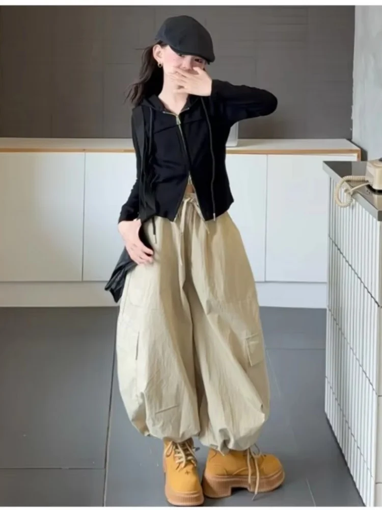 Girls Casual Fashion Suit 2025 New Children's Spring and Autumn Hooded Cardigan Jacket Overalls Cool Sa Two-piece Set
Girls Casual Fashion Suit 2025 New Children's Spring and Autumn Hooded Cardigan Jacket Overalls Cool Sa Two-piece Set