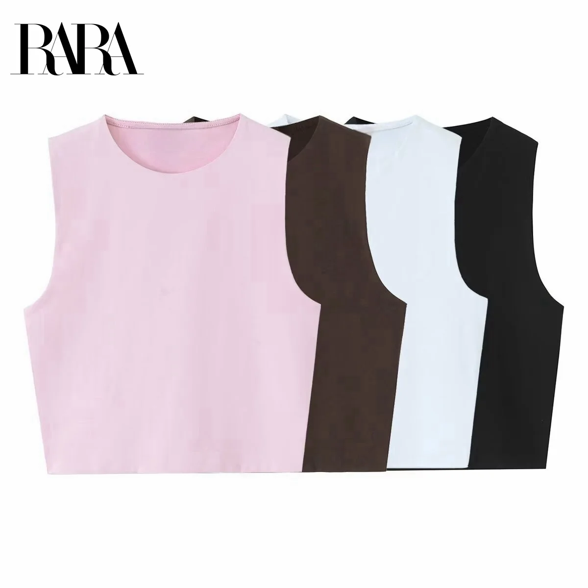 RARA 2025 Womens Sleeveless T Shirt Comfortable Fabric Soft Material Stylish Design Versatile for Daily Casual Summer Wear
RARA 2025 Womens Sleeveless T Shirt Comfortable Fabric Soft Material Stylish Design Versatile for Daily Casual Summer Wear