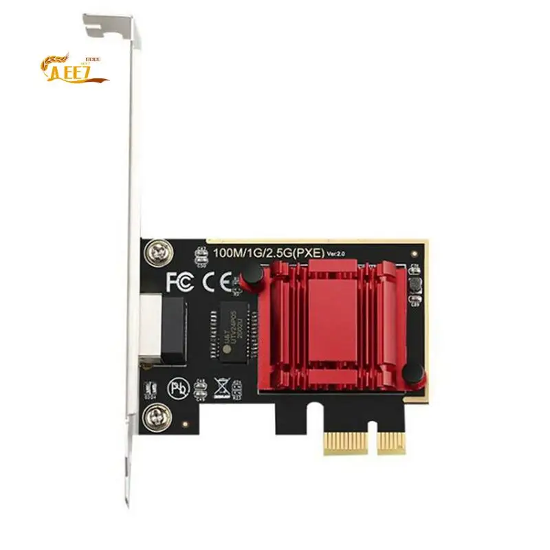 AEE7-2.5G PCI-E к RJ45 Сетевая карта Wi-Fi Приемник Гигабитная бесчернильная сетевая карта Ethernet 2500 Мбит/с 2,5 Гбит/с для ПК
AEE7-2.5G PCI-E к RJ45 Сетевая карта Wi-Fi Приемник Гигабитная бесчернильная сетевая карта Ethernet 2500 Мбит/с 2,5 Гбит/с для ПК