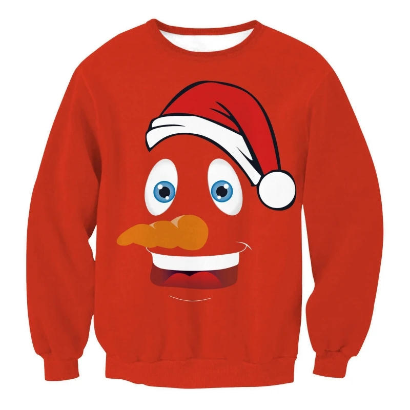 Christmas Sweatshirt For Men Pullover O-Neck 3d Printed Long Sleeve Graphic Tshirt Funny Holiday Hoodie Oversized Men's Clothing
Christmas Sweatshirt For Men Pullover O-Neck 3d Printed Long Sleeve Graphic Tshirt Funny Holiday Hoodie Oversized Men's Clothing