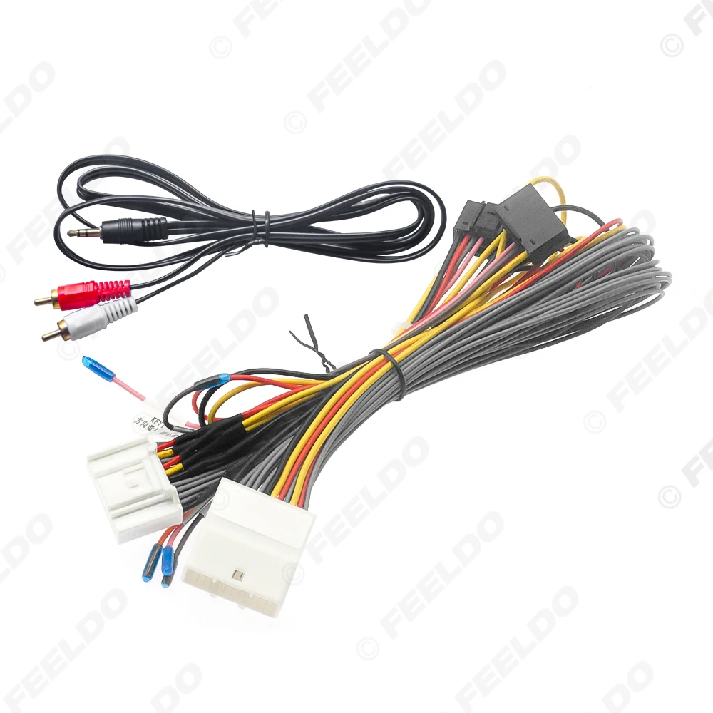FEELDO Car 16pin Power Cord Wiring Harness Adapter For Renault Koleos (HY;2008-2012) OEM Radio With 6CDC Installation Head Unit
FEELDO Car 16pin Power Cord Wiring Harness Adapter For Renault Koleos (HY;2008-2012) OEM Radio With 6CDC Installation Head Unit