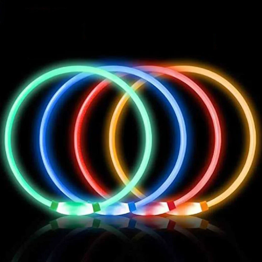 Rechargeable LED Pet Safety Collar With Adjustable Anti-Lost Flashing Modes High-Visibility Luminous Neckband For Dog Night Walk
Rechargeable LED Pet Safety Collar With Adjustable Anti-Lost Flashing Modes High-Visibility Luminous Neckband For Dog Night Walk