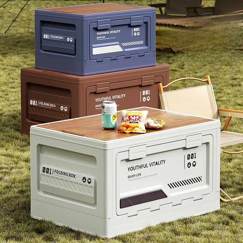 Outdoor Cam Vehicle Trunk Storage Box Wood Cover Plastic Foldable Container for Hiking Traveling Picnic Supplies
Outdoor Cam Vehicle Trunk Storage Box Wood Cover Plastic Foldable Container for Hiking Traveling Picnic Supplies