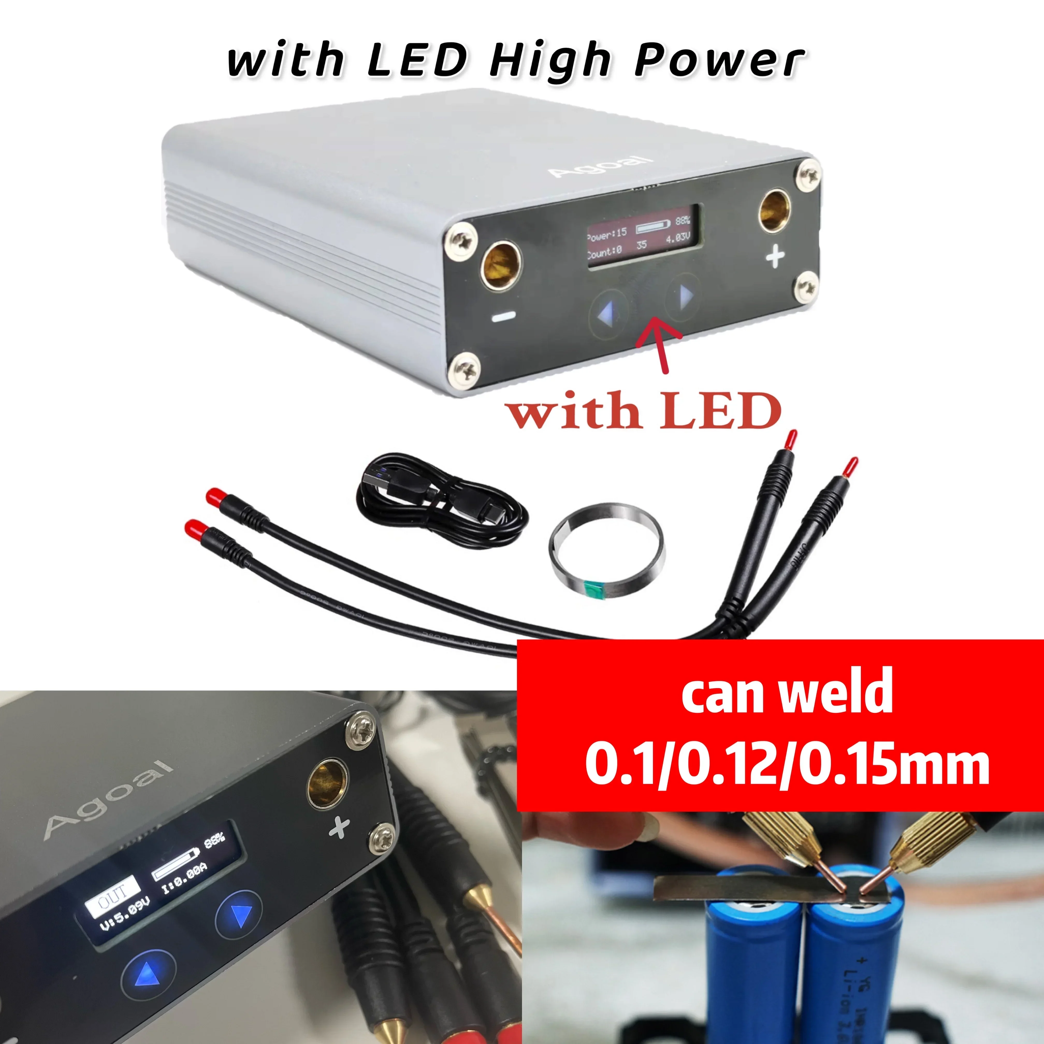 NEW DIY Spot Welder Handheld Portable Mini Spot Welding Machine With Quick Release Pen Nickel Plate 18650 Battery Spot Welder
NEW DIY Spot Welder Handheld Portable Mini Spot Welding Machine With Quick Release Pen Nickel Plate 18650 Battery Spot Welder