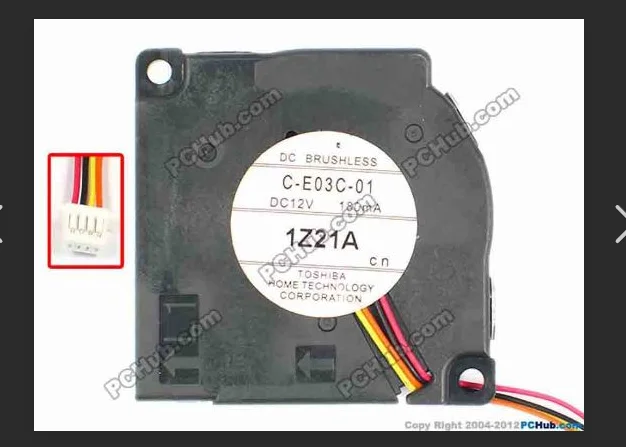 NEW Wholesale projector fan for Toshiba C-E03C-01 C-E03C-02 DC 12V 180mA turbo blower fan
NEW Wholesale projector fan for Toshiba C-E03C-01 C-E03C-02 DC 12V 180mA turbo blower fan