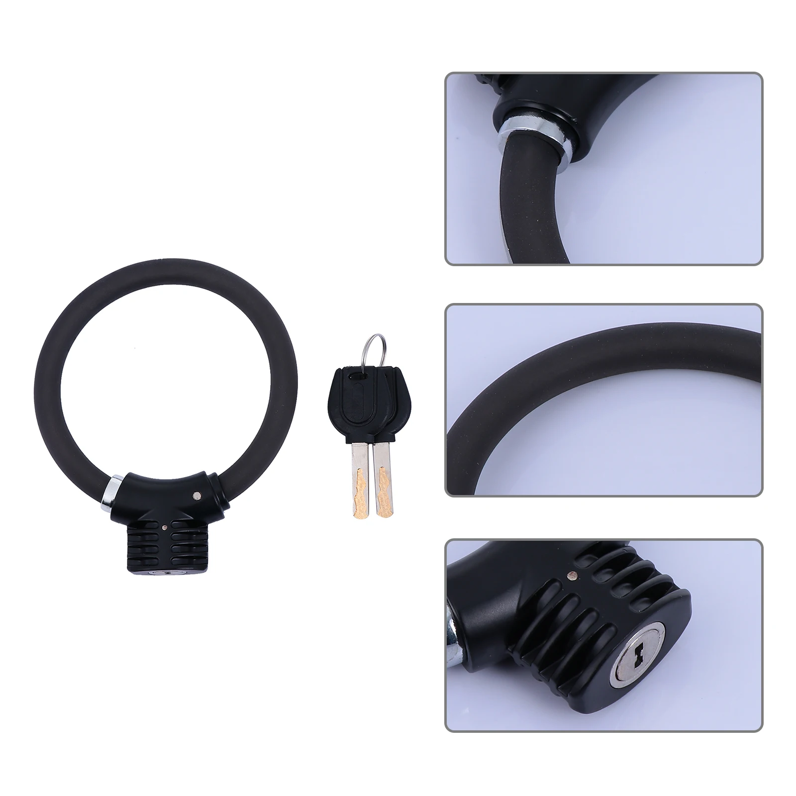 Bicycle Ring Lock Mini Steel Anti theft Zinc Alloy Durable Bike Security Lock Core High Safety Factor Riding
Bicycle Ring Lock Mini Steel Anti theft Zinc Alloy Durable Bike Security Lock Core High Safety Factor Riding