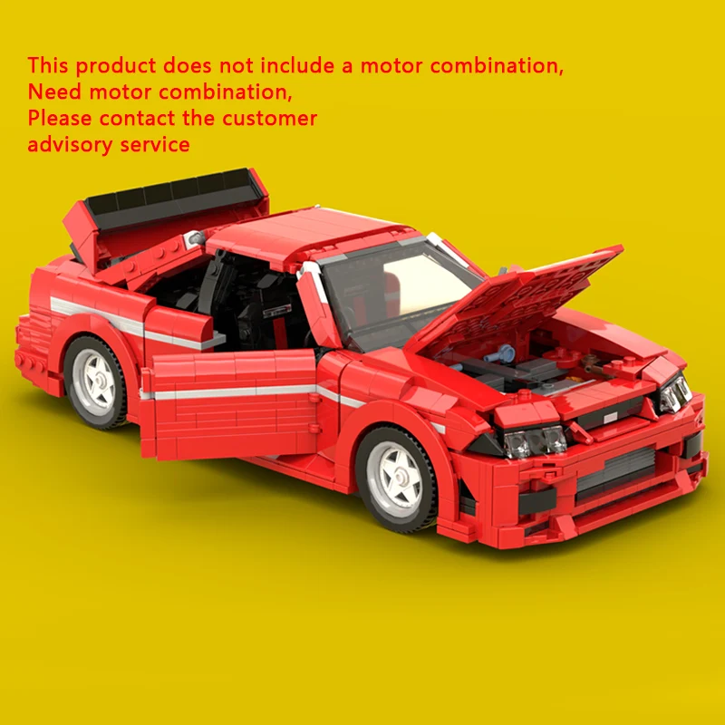 Speed Racing Car Model MOC Building Bricks GTR R33 Top Tier Sports Car Modular Technology Children Holiday Gifts Assemble Toys
Speed Racing Car Model MOC Building Bricks GTR R33 Top Tier Sports Car Modular Technology Children Holiday Gifts Assemble Toys